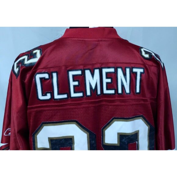 Vtg RBK By Reebok NFL San Francisco 49ers Nate Clements #22 Stitched Jersey Sz-L - Picture 7 of 14